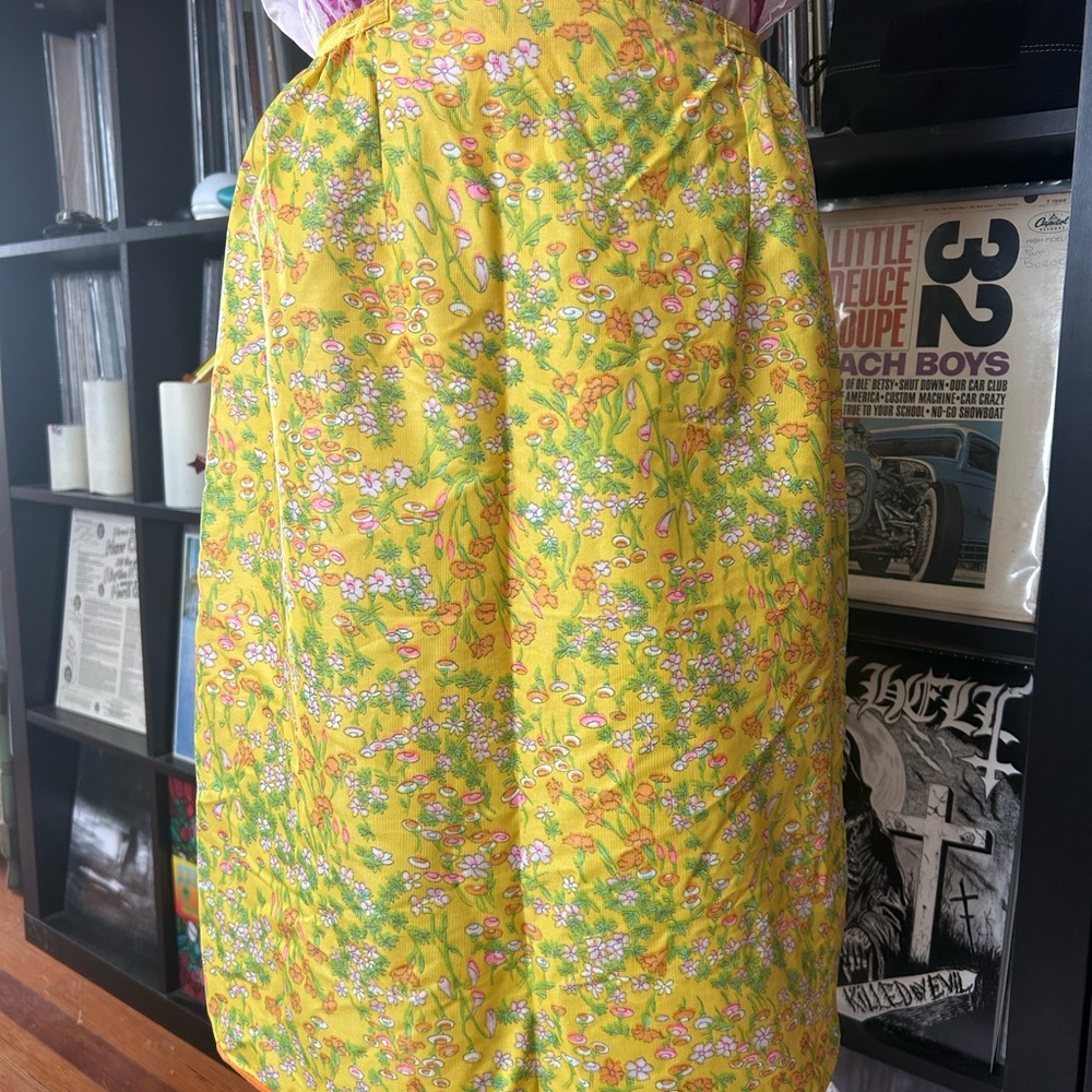 Floral Yellow Chemise